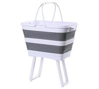 Cesta de lavandería , contenedor plegable de 26 litros para ahorrar | Contenedor de tela de lavandería para baño, dormitorio, cocina, sala de juegos, merienda, comida, fruta,