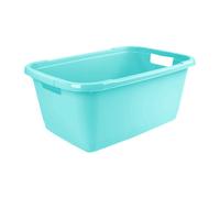 Cesta de lavandería tina de lavandería cesta de plástico keeper 65cm 52L azul...