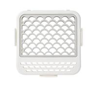 Cesta de lavavajillas para artículos de bebé, organizador de utensilios multiusos, contenedor de secado seguro, estante de cocina para cubiertos, chupetes, tazas, botellas, 7.1 x 7.1 x 0.9 pulgadas