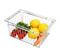 Cesta de mesa de camping - Accesorios plegables de metal para parrilla, cesta portátil, contenedores de almacenamiento para camping, para exteriores, interiores, barbacoa, pesca, accesorios de cocina