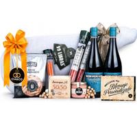 Cesta de Navidad 2026 con Paleta Serrana 4,5kg, Ibéricos y Rioja - Lote 400 | Lote Regalo Gourmet Salado con Paleta Entera, Ibéricos de Bellota, Queso y Vinos Rioja · Tarjeta Personalizada Incluida