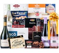 Cesta de Navidad con Ibericos de Bellota Gourmet 2025 (Lote 206) · Incluye Paleta Ibérica, Brut, Vinos Faustino, Dulces Selectos y Tarjeta Personalizable · Regalo Corporativo, Familiar o Personal