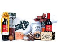 Cesta de Navidad con Jamón 2024 · Lote de Regalo Paleta Selección Gourmet y Tarjeta Personalizable con opción de Logotipo o Imagen · Lote Regalo Corporativo, Familiar o Personal (LOTE A400)