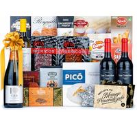 Cesta de Navidad Gourmet 2024 con Selección especial Navidad y Tarjeta Personalizable con opción de Logotipo o Imagen · Lote Navidad como Regalo Corporativo, Familiar o Personal (LOTE A204)