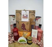 Cesta de Navidad Gourmet Regalo Premium con AOVE Picual y Arbequina Paté de Perdiz Lomo de Jabalí Salchichón de Ciervo Chocolate con Violeta Regañas Caja Decorada y Tarjeta para Empresa o Familia