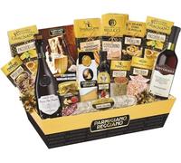 Cesta de Navidad | Regalo de Navidad | Gran Emilia | Selección de productos Emiliani Gourmet | 15 Piezas | Libro de recetas del consorcio parmesano Reggiano | Sangiovese IGT | Sala Rosa Himalaya |