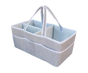 Cesta de pañales - Juego de contenedores de Almacenamiento Ligeros para habitación Infantil | Cesta de para el hogar, Bolsas de Basura para el hogar, Organizador pañales, Conjunto Organizador