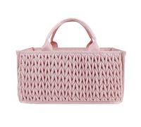 Cesta de pañales portátil, organizador de carrito de pañales | Cesta de ropa para bebé para habitación infantil, almacenamiento con asas para almacenar toallitas, lociones, mejilla