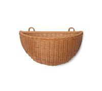 Cesta de Pared de Mimbre Rattan 2 Uds.