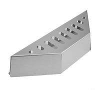 Cesta de parrilla de acero inoxidable para parrillas Weber, resistente de 24,5 cm, 34 cm, accesorio de barbacoa de doble tamaño para verduras, mariscos, albóndigas y carnes en dados (24,5 cm)