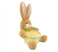 Cesta de Pascua - 10.24 x 7.09 x 4.33 pulgadas, cestas de decoración de conejo, organizador de huevos en forma de conejo, para fiestas infantiles, hogar, vacaciones, reuniones familiares, alimentos