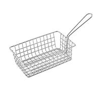 Cesta de patatas fritas, soporte para comida frita, red para servir pepitas de pollo