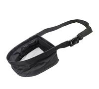 Cesta de pesca con mosca con cinturón de cintura, bandeja de línea de drenaje rápido ajustable