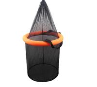 Cesta De Pesca Flotante Malla Fina Plegable Portátil Flotante Para Captura | Canasta de Pesca Red Jaula Para Cangrejos Fluviales Bagre Agua Marina Río Estanque Aire Libre