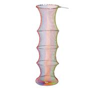 Cesta de pescado flotante - cesta de, tiras de colores de canasta flotante, jaula de pescado | Bolsa de acompañamiento de rayas de color, de nylon, equipo pe