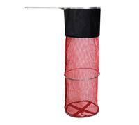 Cesta de pescado para peces capturados, soporte de pescado, bolsa flotante para canasta de pesca - Accesorios de pesca de kayak, jaula plegable con conector de tierra para embalses, lagos, zanjas