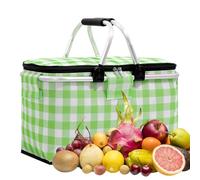 Cesta de picnic de playa - Bolsa térmica ligera, bolsa de alimentos | Hielera familiar utilizada mientras compras o tomas descansos junto al mar con sándwiches, frutas y botellas frías perfectamente