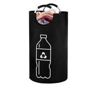 Cesta de reciclaje de cocina | Contenedor plegable impermeable robusto de 82 l con asa | Contenedor para reciclaje de cocina, para oficina, dormitorio, garaje, casa, armario, escritorio y exterior