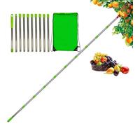 Cesta de recogida de frutas, mango de largo alcance, herramienta portátil para huerto, equipo plegable de de jardín, práctico telescópico de recolección de árboles, accesorios