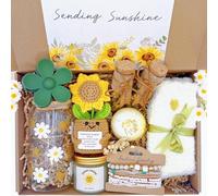 Cesta de regalo de cumpleaños para mujer, regalo de regalo de cumpleaños, paquete de cuidado del sol, cesta de regalo de spa Get Well Soon, regalos de condolencias pensando en ti para mujeres, mamá