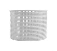 Cesta de repuesto ABS para Hayward SP1082 diseñada para permanecer completamente sumergida incluso cuando la bomba está apagada, lo que soporta la preparación de filtración continua (blanco)
