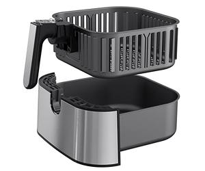 Cesta de Repuesto para Freidora de Aire Innsky de 5,5 l para Air Fryer Innsky, Cesta para Freír Antiadherente, Apta para Lavavajillas, IS-EE004,Solo compatible con la freidora de aire Innsky