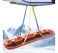 Cesta de rescate desmontable con brida de elevación para transporte de pacientes de emergencia en operaciones de aire, mar y montaña
