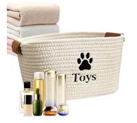 Cesta de rocío | Cestas de almacenamiento para organizar - Organizador de armario Contenedor para, ducha, toallas, lavandería, sala de estar, hogar, estantería, libros, juguetes, habitación infantil