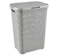 Kadax Cesto para la ropa sucia Natural Style - plástico, 45 x 34 x 61 cm, 60 L