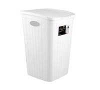 Cesta De Ropa Elegance 50 Litros Ratt Blanco Stefanplast