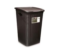 Cesta De Ropa Sucia 50 Lt. Para Baño Elegance Grande 38×37×55 Cm