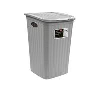 Cesta De Ropa Sucia 50 Lt. Para Baño Elegance Grande 38×37×55 Cm