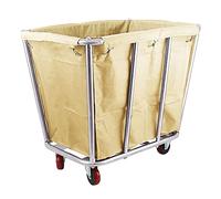 Cesta de Ropa Sucia con Ruedas, Cesta de lavandería con Ruedas de 4 Pulgadas, cestas de Almacenamiento de Ropa Sucia, carritos de Servicio de manipulación de Materiales para negoci