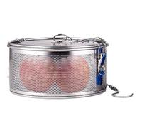 Cesta De Salmuera - Colador De Malla De Condimentos De Acero Inoxidable, Contenedor De Infusor De Sabor Multiusos, Soporte De Filtro De Cocina Duradero, Accesorio De Cocina Reutilizable | Para Sopas C