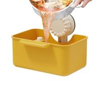 Cesta de seda del fregadero de la cocina, estante de esponja con ventosa, atrapa residuos de alimentos - para residencial sala de cocina cuarto de ducha encimera residencia sala de cocina cuarto de