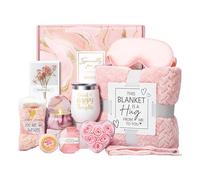 Cesta De Simpatía Para Mujeres | Kit De Spa De Autocuidado Para Mujeres | Caja De Bienestar Y Amistad Para Recuperación Postparto Ducha Nupcial Jubilación Celebración Universidad Cuidado