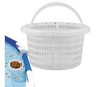 Cesta de Skimmer | Cesta de filtro de piscina con un mango,Accesorio de limpieza reutilizable para el cabello sucio, hojas de residuos