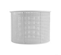 Cesta de skimmer de piscina ABS resistente de repuesto para Hayward SP-1082 no flotante Recolector de desechos 7 x 7 x 5 pulgadas (blanco)