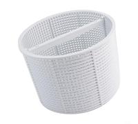 Cesta de skimmer de piscina para Aladdin B-152 para Vac-Mate 211112 - Colector de desechos de alta capacidad 7 x 6.7 x 5 pulgadas, color blanco