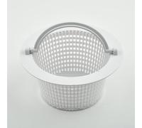 Cesta de skimmer de piscina sobre el suelo para bombas, colector de desechos de estanque de natación, jaula de malla de filtro de plástico, colador de agua al aire libre, parte de jardín (1#)