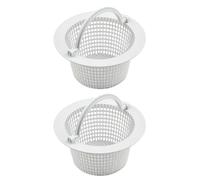 Cesta de skimmer para piscina a través de la pared con asa, herramienta de limpieza de piscina, cesta de filtro, skimmer de suelo