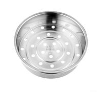 Cesta de vapor de acero inoxidable 304 con distribución uniforme del calor, herramientas de cocina saludables, vaporizador apilable, para distribución uniforme del calor en ollas arroceras (21,1 cm, 2