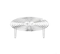 Cesta de vapor de acero inoxidable de grado 316 para olla a presión, rejilla de alambre para bollos, huevos, maíz, 22 cm (22 cm)