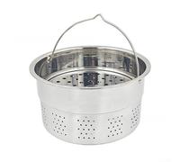 Cesta de vapor de acero inoxidable diseñada específicamente para THERMOMIX y para mejorar la ejecución de recetas en varios pasos