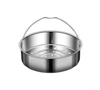 Cesta de vapor de acero inoxidable diseñada para cocinar uniformemente, transforma tu cocina con esta herramienta esencial (21 cm)