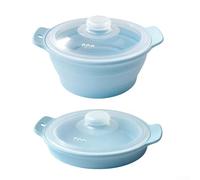 Cesta de vapor de silicona para microondas, olla plegable de vapor para verduras para cocinar saludablemente, herramienta de cocina antiadherente reutilizable para arroz, carne, pescado, lavavajillas
