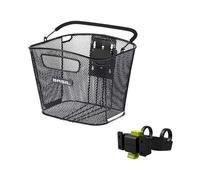 Cesta Delantera Bold De Albahaca 28x34x27 Cm Negra