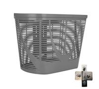 Cesta delantera del - cesta de bicicleta delantera resistente con soporte de liberación rápida | Classic Wicker Baskeet Storage | Baskett de carga para bicicletas de desplazamiento y transporte diario