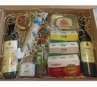 Cesta Dulzura Natural para Regalos - Alándalus Club | Aceite de Oliva Virgen Extra | Vino Fino Gutiérrez Colosía | Atún en Manteca | Melva | Flor de Sal | Crema de Queso Payoyo | Carne de Membrillo