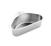 Cesta filtrante para fregadero, Colador de drenaje for frutas y verduras, escurridor esponjas, cesta for herramientas almacenamiento, estante for filtro fregadero(Grey)